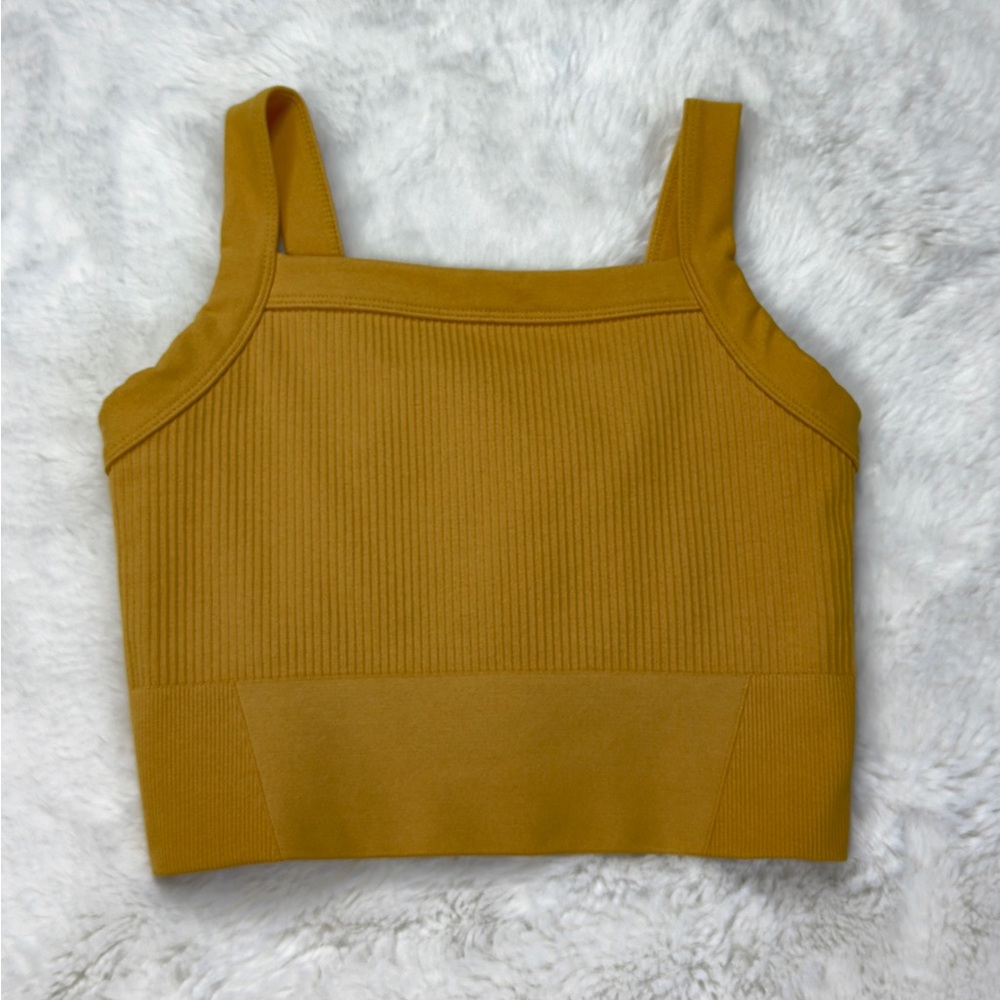 Like-new YPB by A&F Seamless Core Ribbed Square-neck Tank